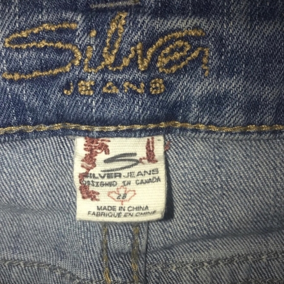 Y2K SILVER LOLA LIGHT WASH LOW WAIST JEANS - Picture 5 of 8